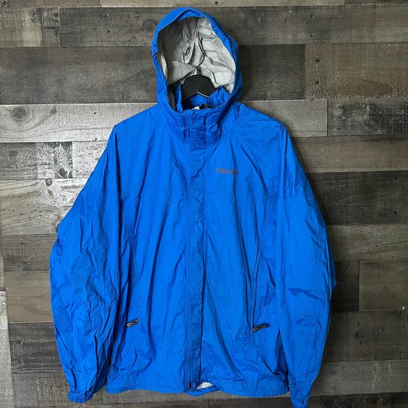 SOLD Marmot Mens Rain Jacket Medium - Picture 1 of 4